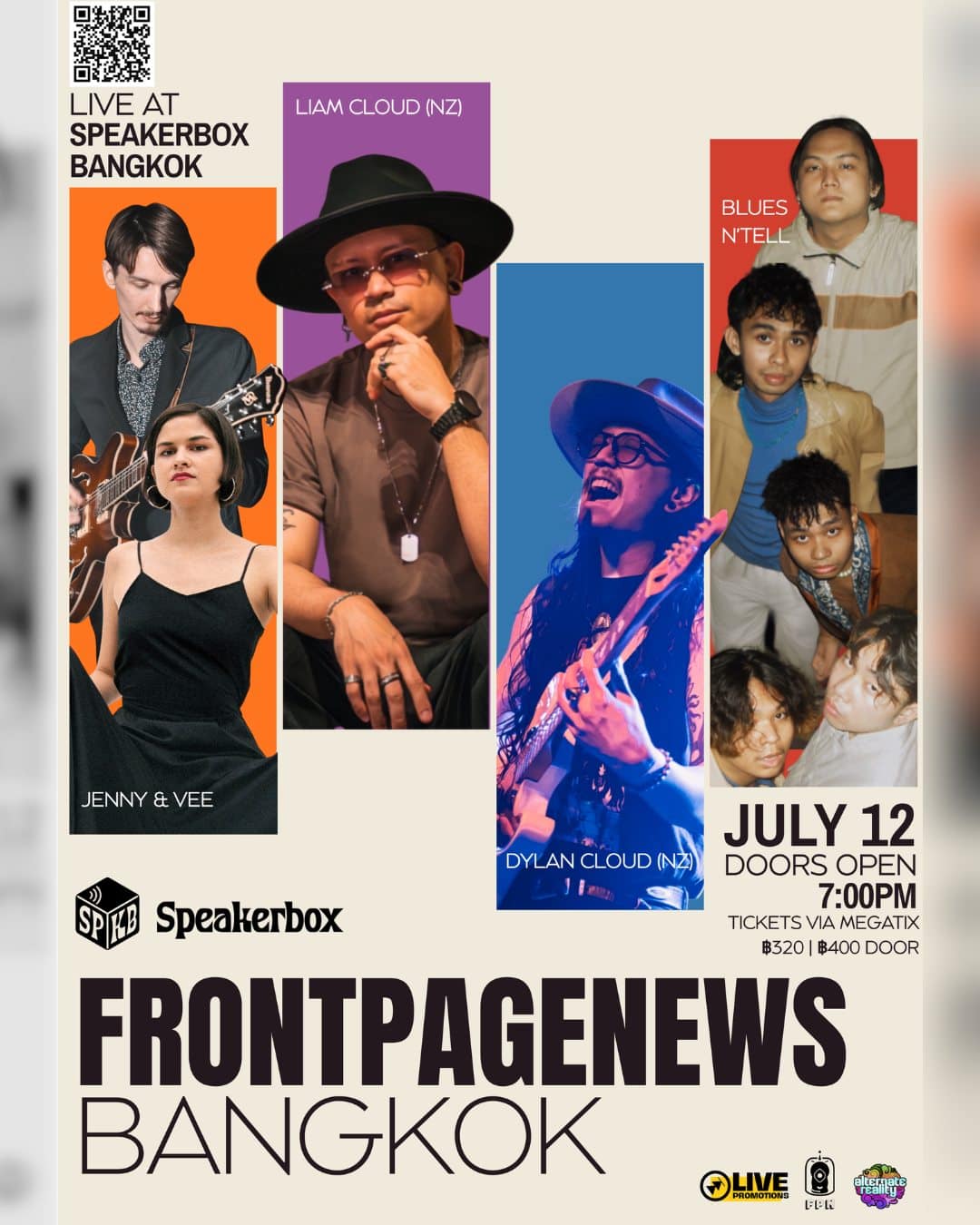 Front Page News Bangkok x Speakerbox