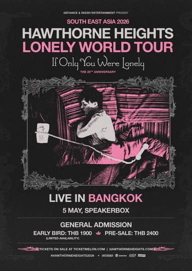 Hawthorne Heights – Lonely World Tour