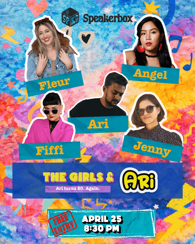 Ari & The Girls – Celebrating Ari growing older, not up!