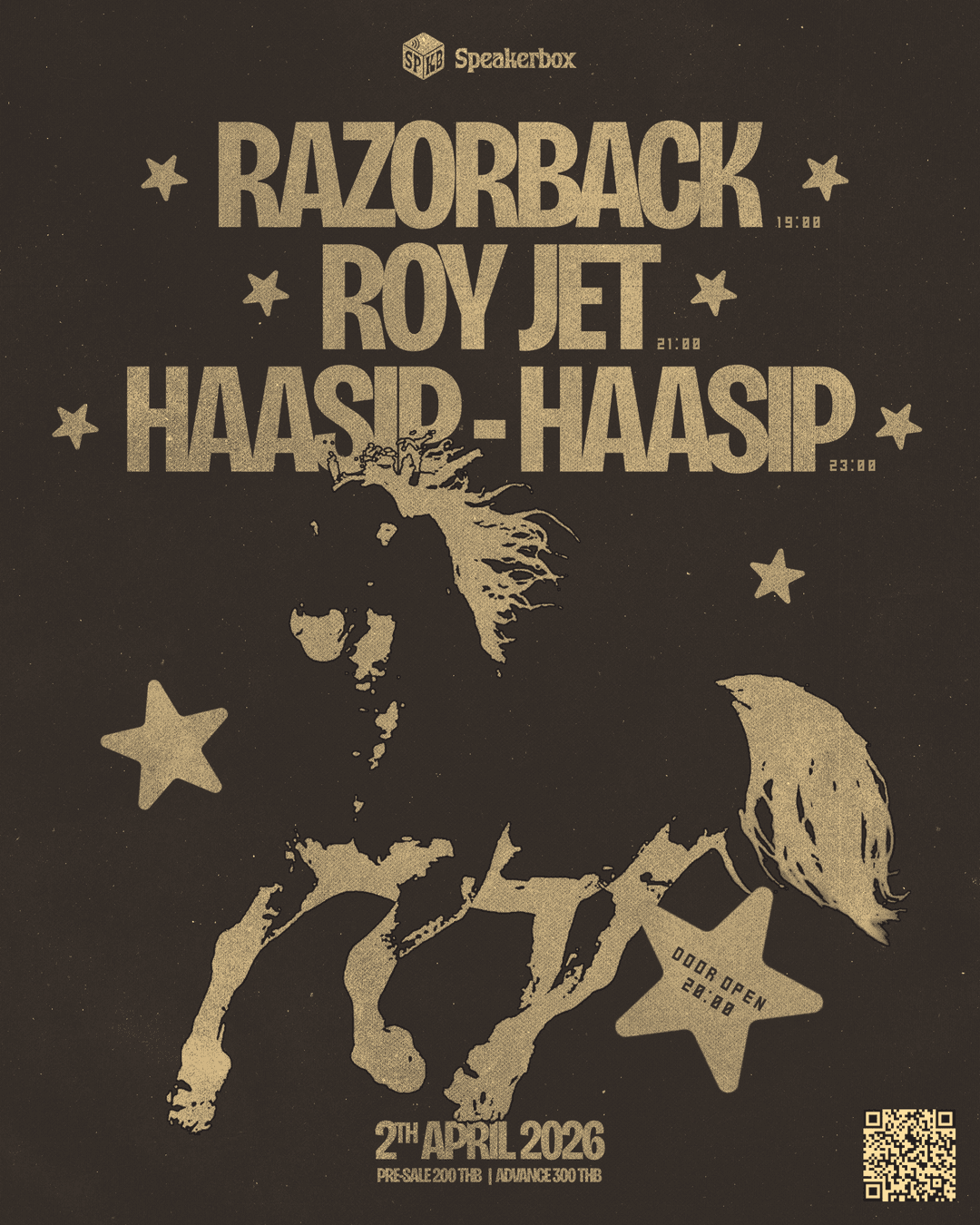 Razorback, Roy Jet, Haasip-Haasip