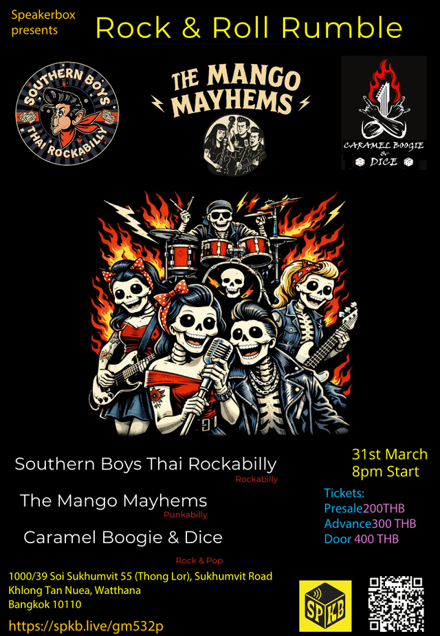 Southern Boys, The Mango Mayhems, Caramel Boogie & Dice
