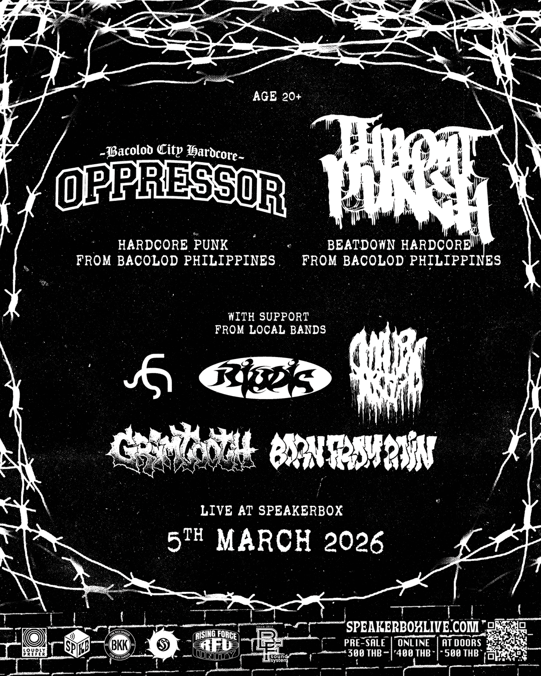 Oppressor / Throat Punch