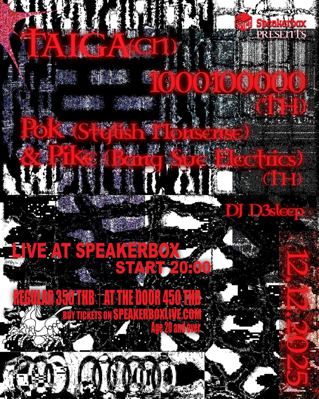TAIGA (China) Live in BKK