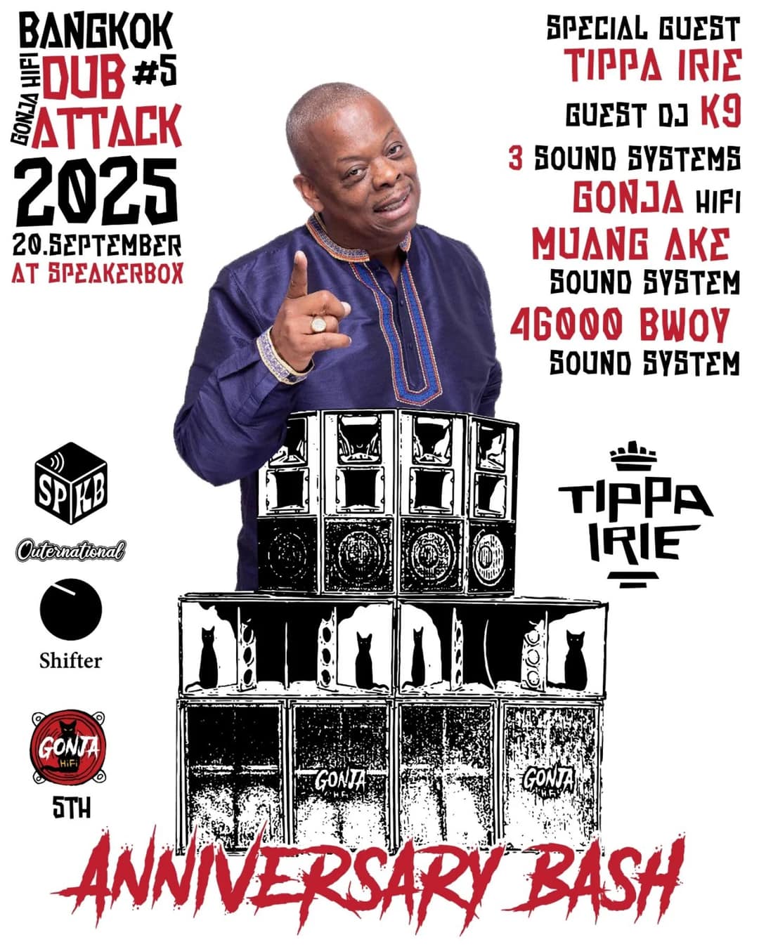 Bangkok Dub Attack 2025 with Tippa Irie!