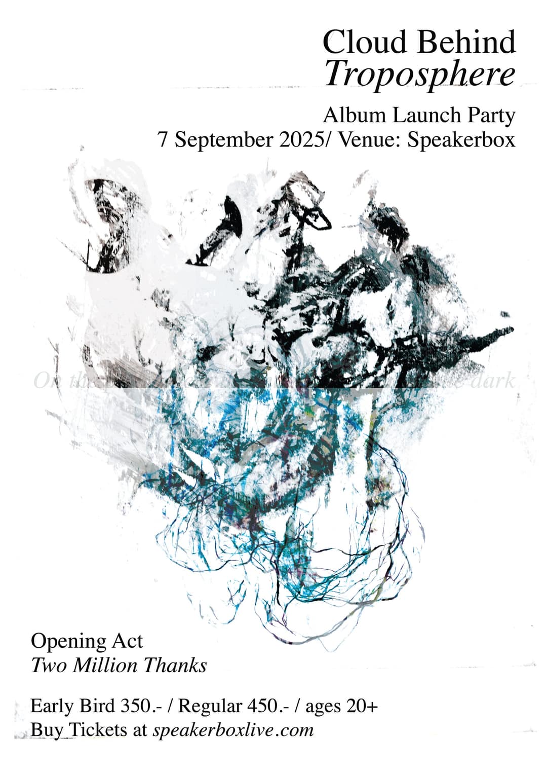 Cloud Behind Troposphere Album Launch Party