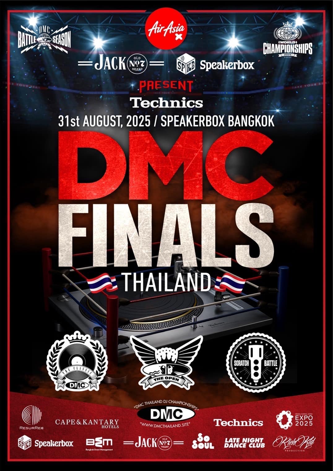 DMC Thailand DJ Championships Finals 2025