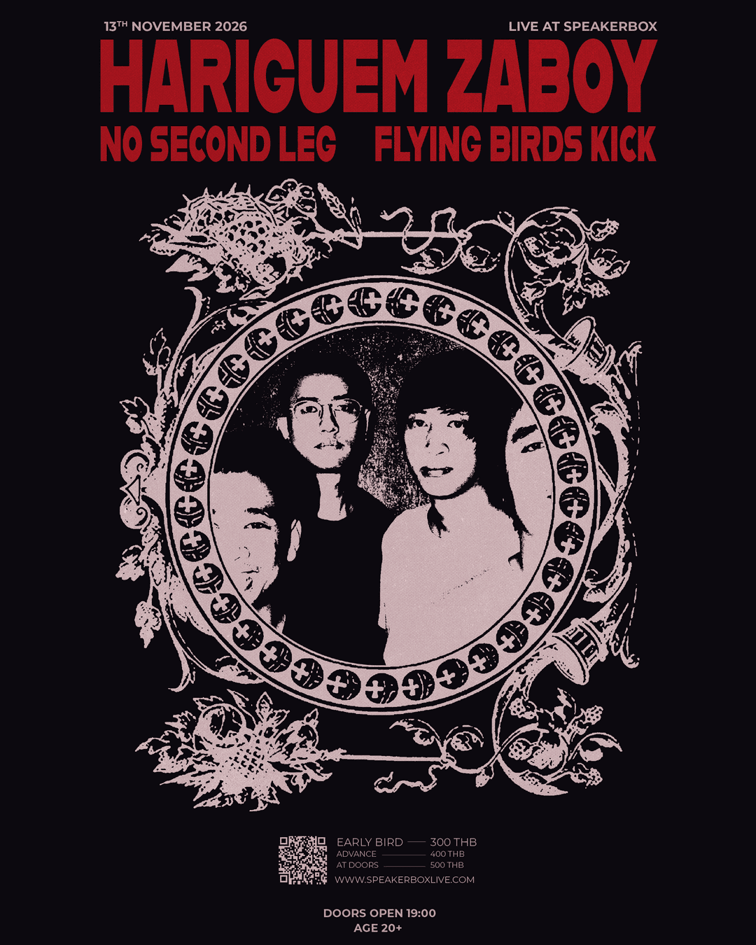 Hariguem Zaboy / No Second Leg / Flying Birds Kick