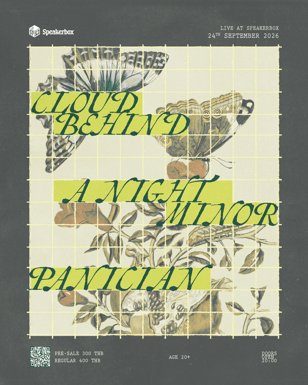 Panician / A Night Minor / Cloud Behind