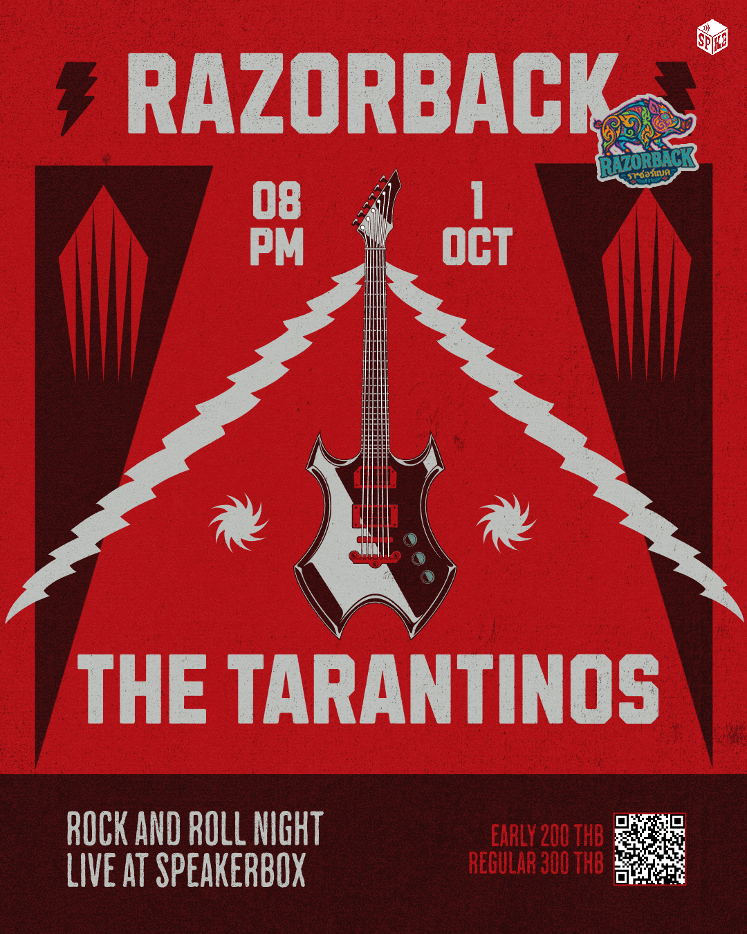 Razorback // The Tarantinos live at Speakerbox