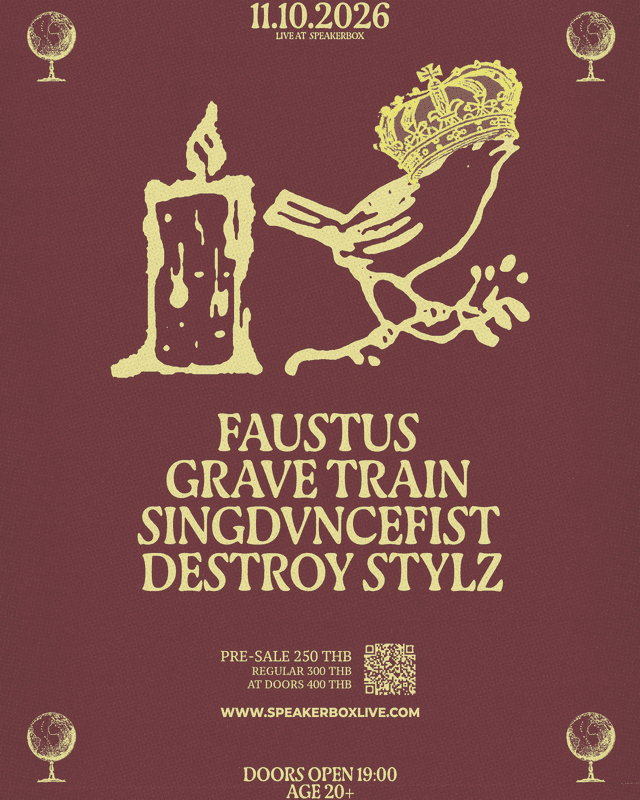 Faustus / Grave Train / SingDvnceFist / Destroy Stylz - Live at Speakerbox