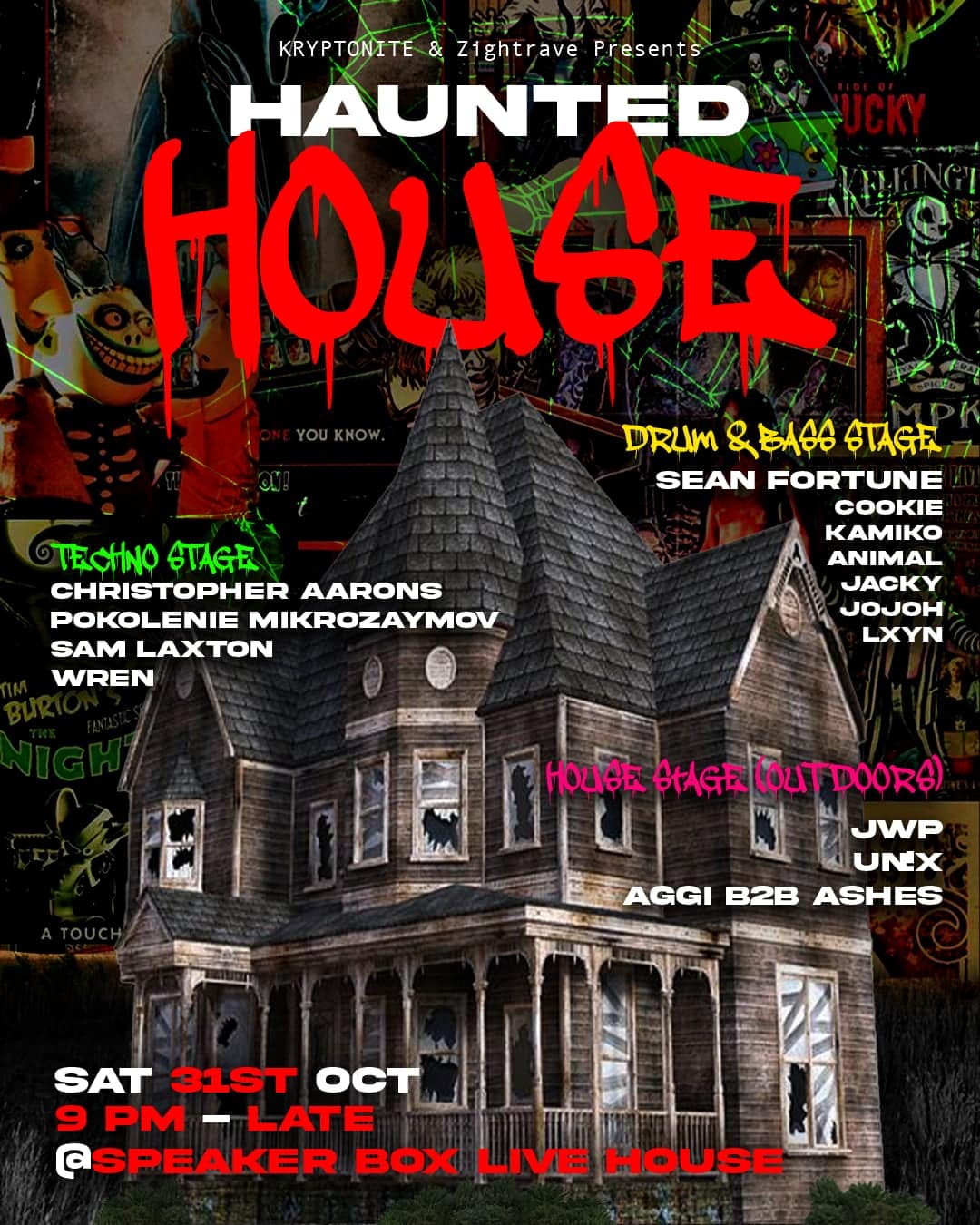 Haunted House by Kryptonite & Zightrave
