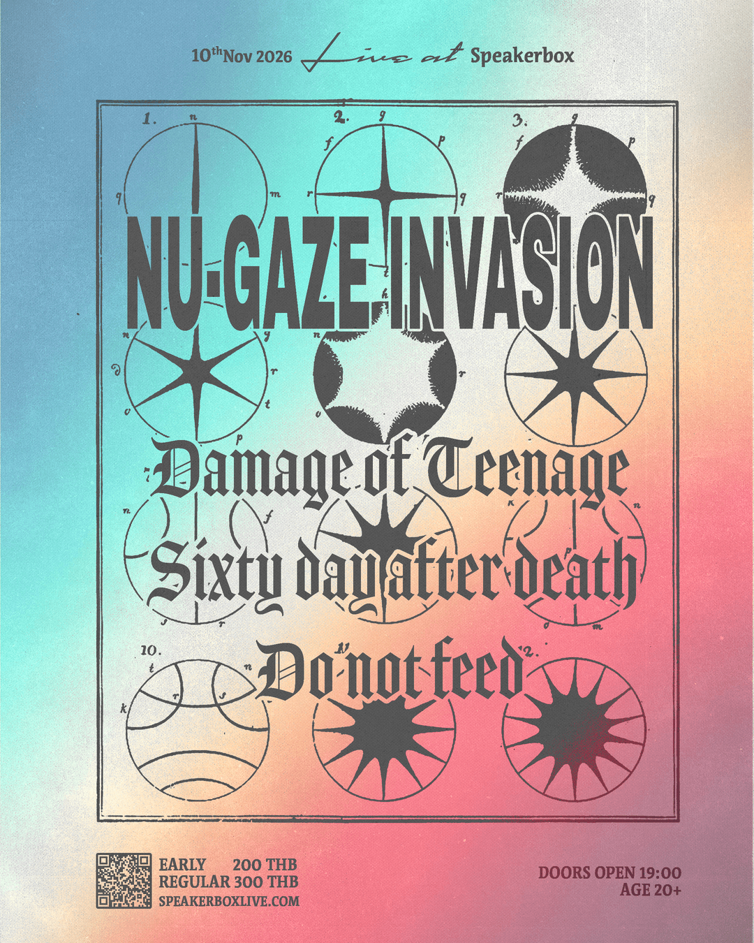 Damage of Teenage / Sixty day after death / Do not feed